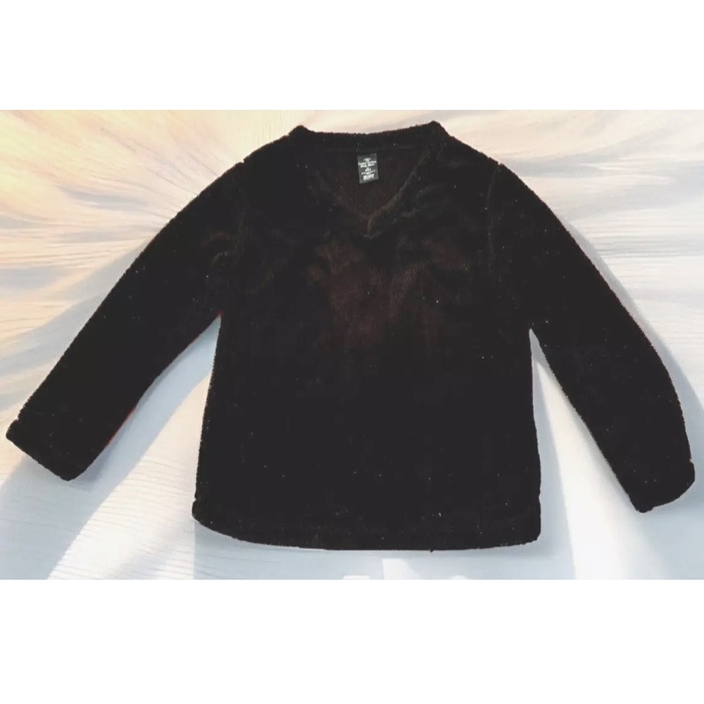 🖤FADED GLORY🖤FUZZY SPARKLE SLEEP SWEATER TOP EUC❣️